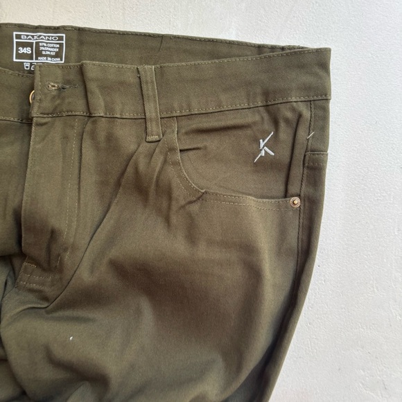 BAKANO NWT Men's Skinny Slim Fit Stretch Pants Size 34 - Picture 5 of 10